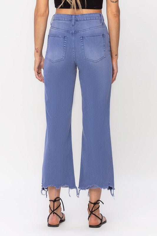 90"s Vintage Crop Flare Jeans - Just Enuff Sexy