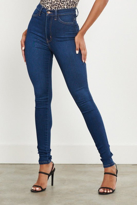 High Waisted Classic Skinny - Just Enuff Sexy