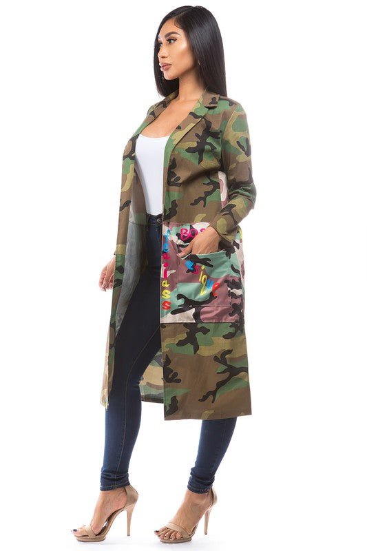 SEXY CAMOFLAGE JACKETS - Just Enuff Sexy