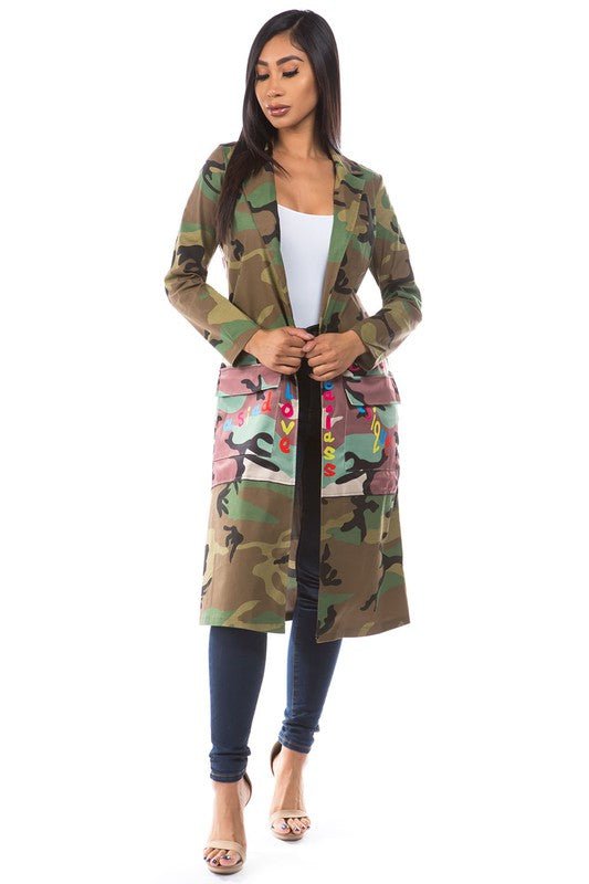SEXY CAMOFLAGE JACKETS - Just Enuff Sexy