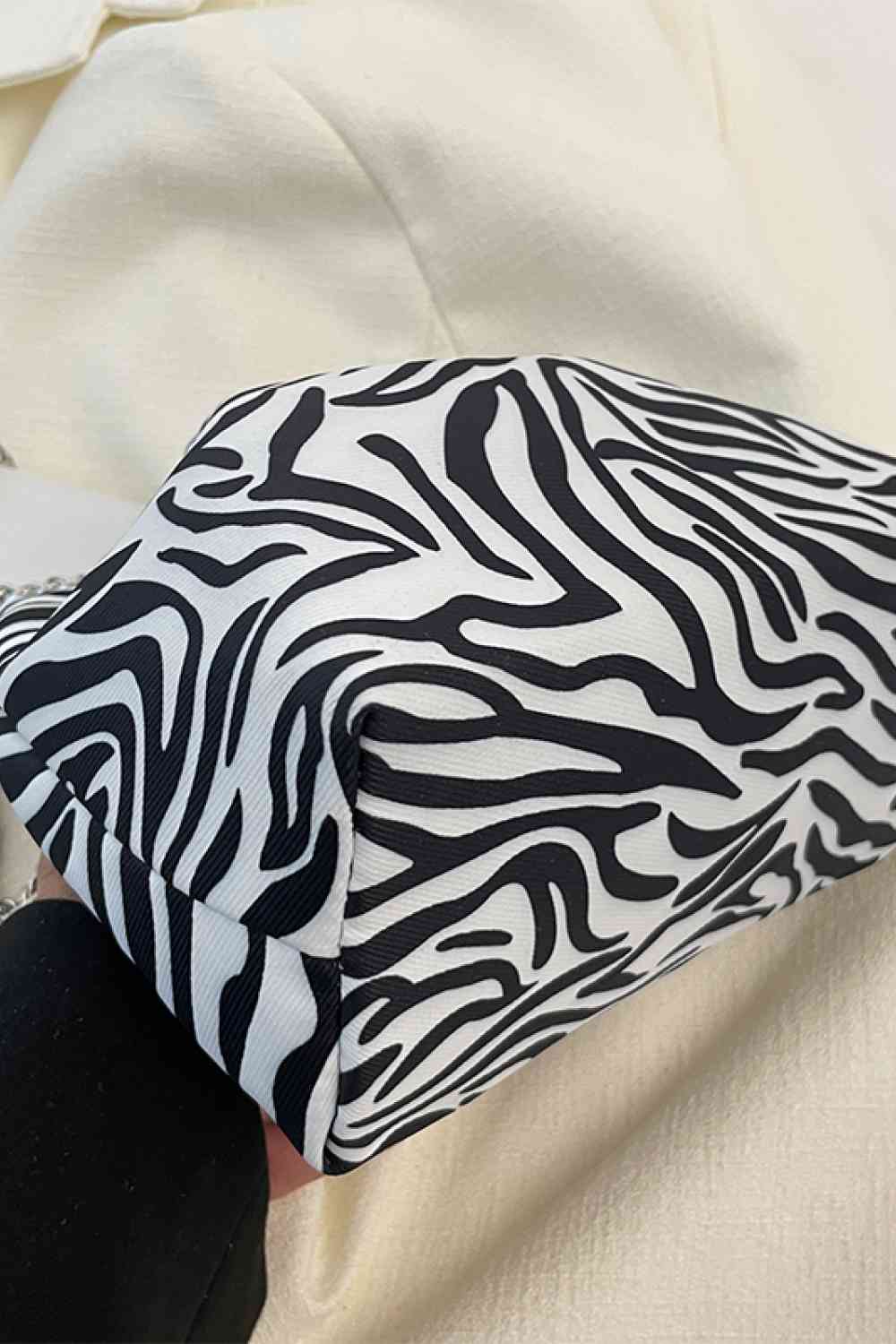 Animal Print Nylon Bucket Bag - Just Enuff Sexy