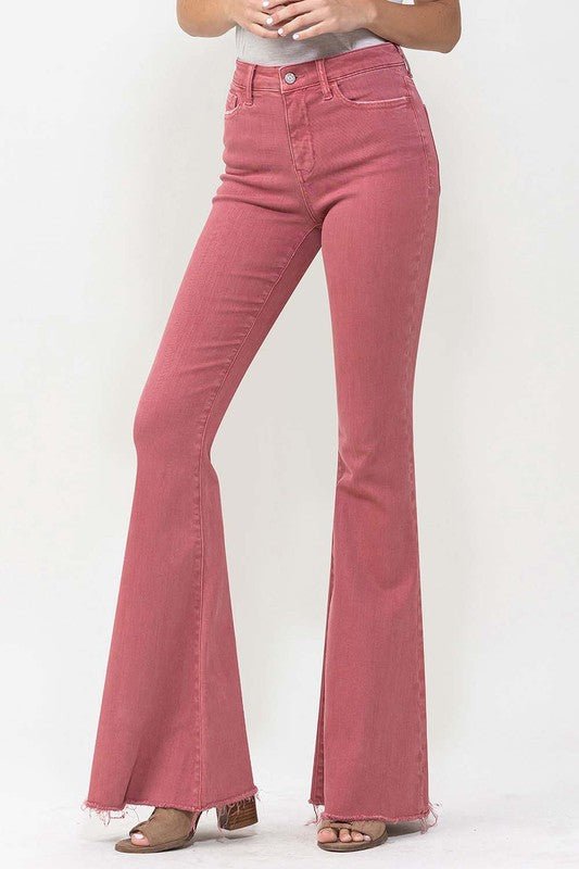 High Rise Super Flare Jeans - Just Enuff Sexy