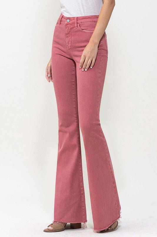 High Rise Super Flare Jeans - Just Enuff Sexy