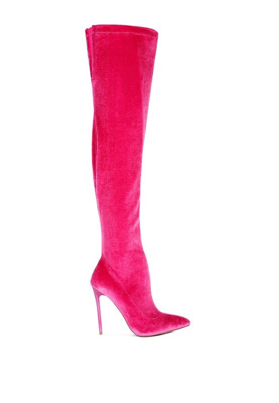 Madmiss Stiletto Calf Boots - Just Enuff Sexy