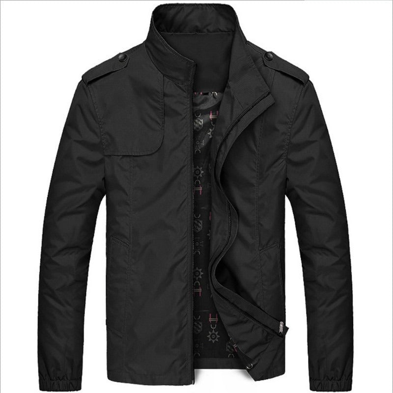 Men's Casual Bomber Jacket - Just Enuff Sexy