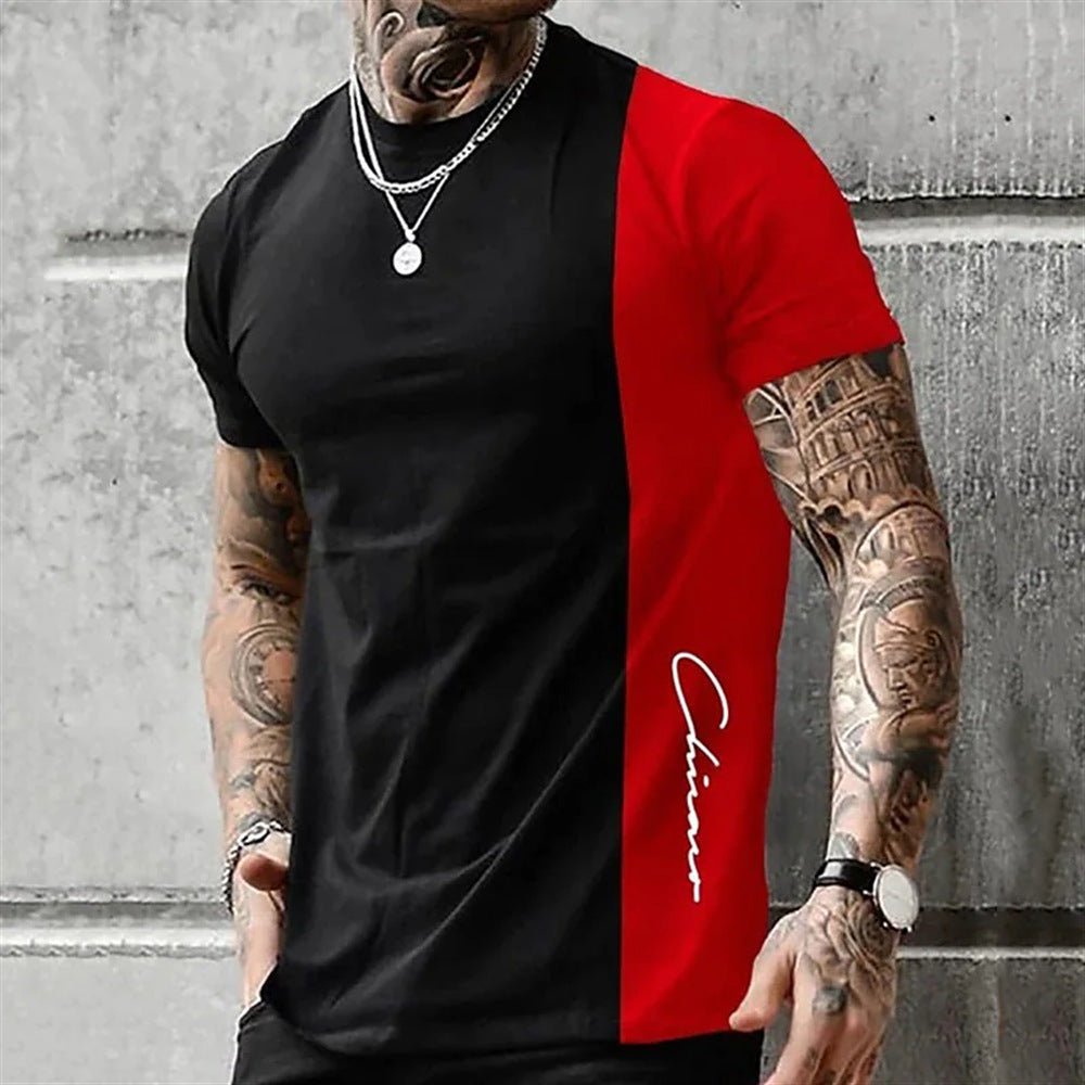 Men's Casual Polyester Short Sleeve - Just Enuff Sexy