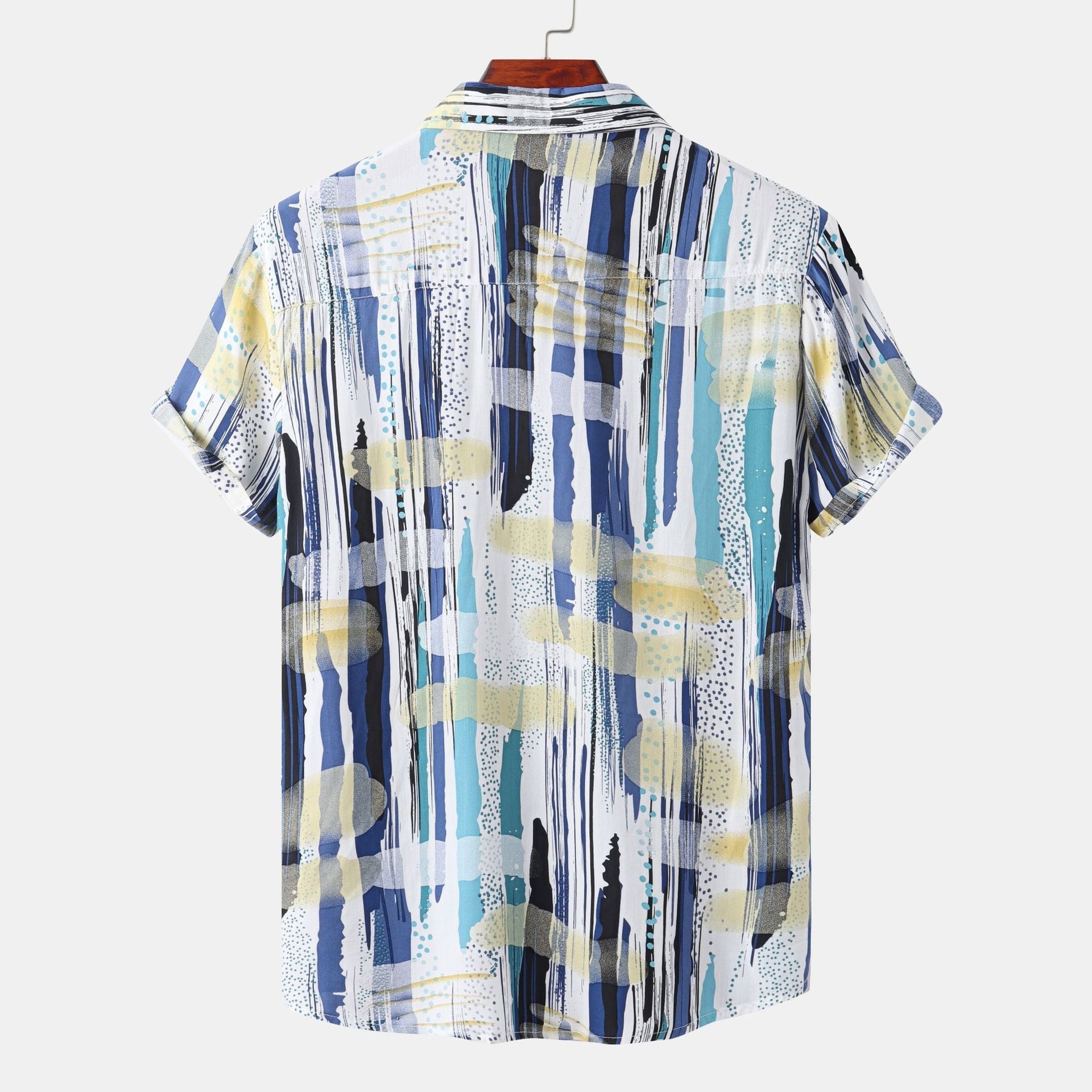 Men's Contrast Stripe Polo Shirt - Just Enuff Sexy