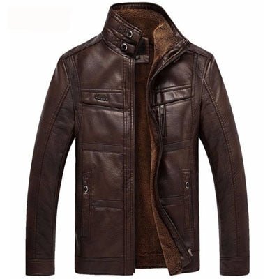 Men's Leather Jacket - Just Enuff Sexy