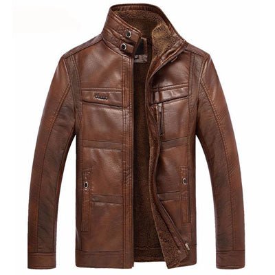 Men's Leather Jacket - Just Enuff Sexy