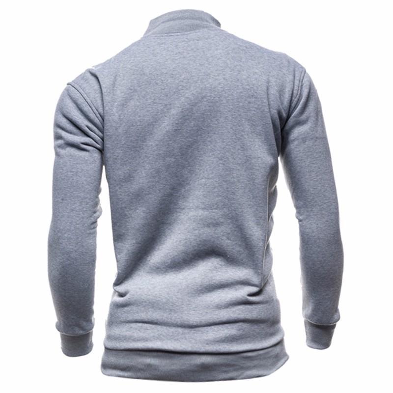 Men's Zipped Turtleneck Cardigan Sweater - Just Enuff Sexy