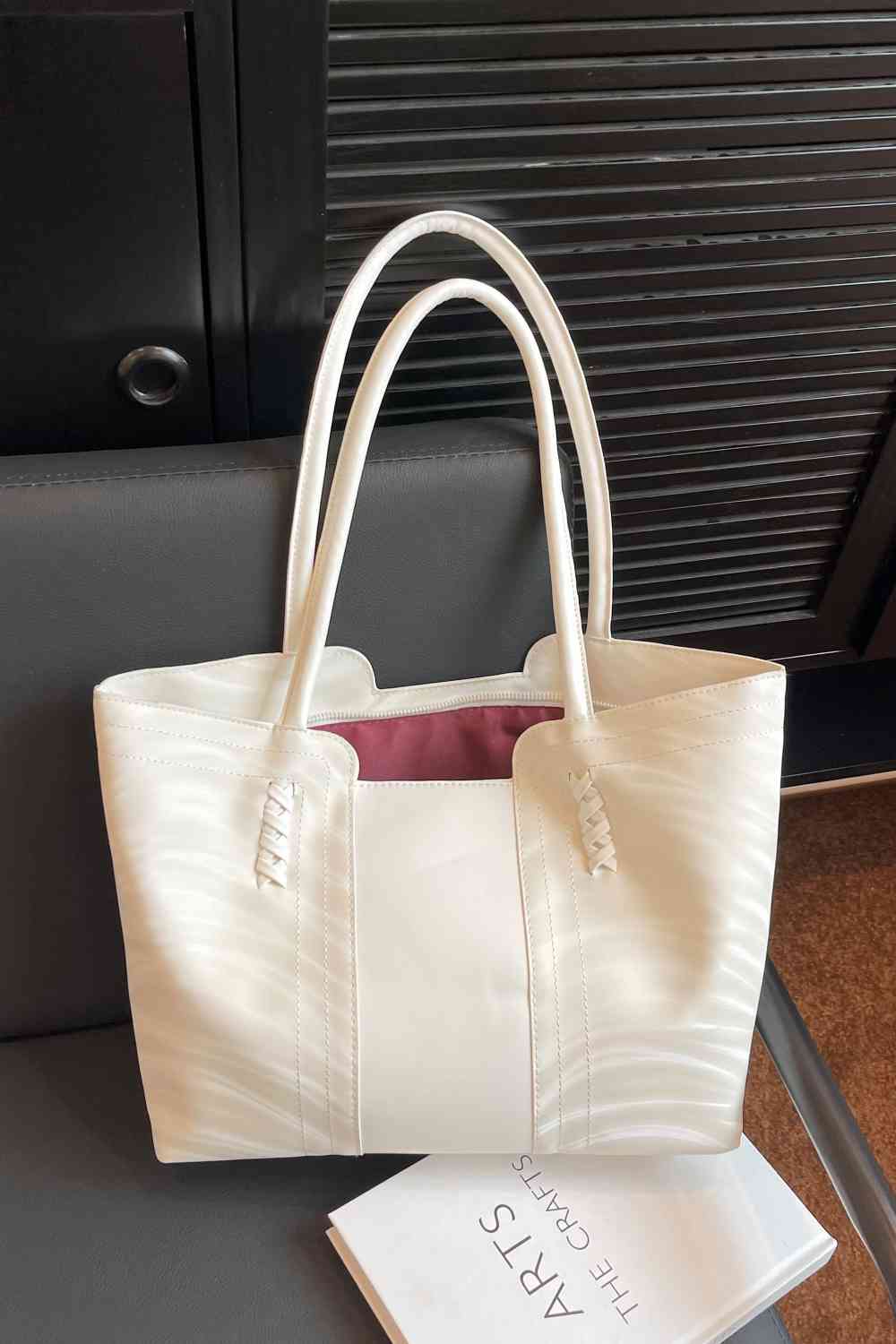 PU Leather Shoulder Bag - Just Enuff Sexy